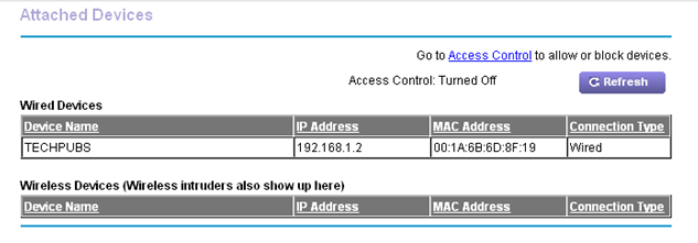 viewing devices on my network mac